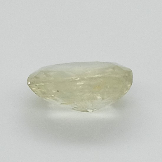 Yellow Sapphire (Pukhraj) 4.91 Ct Certified Yellow Sapphire (Pukhraj) 4.91 Ct Certified